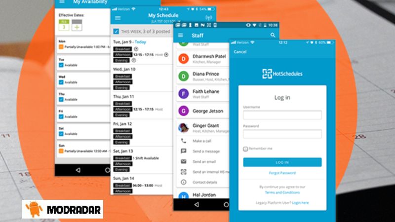 HotSchedules 2 - Tải HotSchedules APK v5.3.0-1695 HotSchedules APK