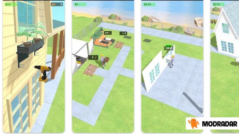 House builder Home builder 1 - House builder: Home builder mod v3.11 (Uang Tidak Terbatas)