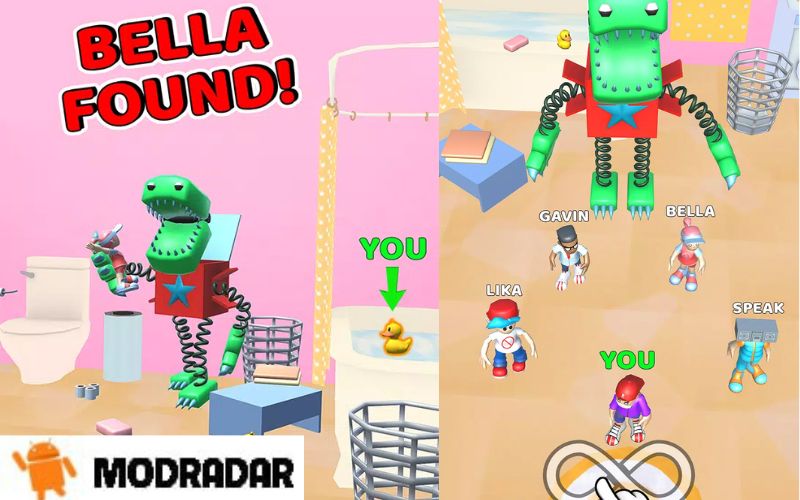 Diverse game modes in Hunt N Seek: Survival Rainbow Apk