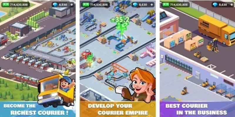 idle courier tycoon mod 1
