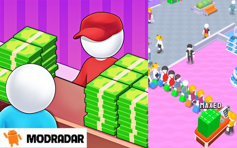 Idle Mall Tycoon Games Mart 3 - Idle Mall Tycoon Games: Mart Mod V1.2.3 (Vô Hạn Tiền, Phần Thưởng Miễn Phí) Xây dựng đế chế kinh doanh trong Idle Mall Tycoon Games: Mart Mod