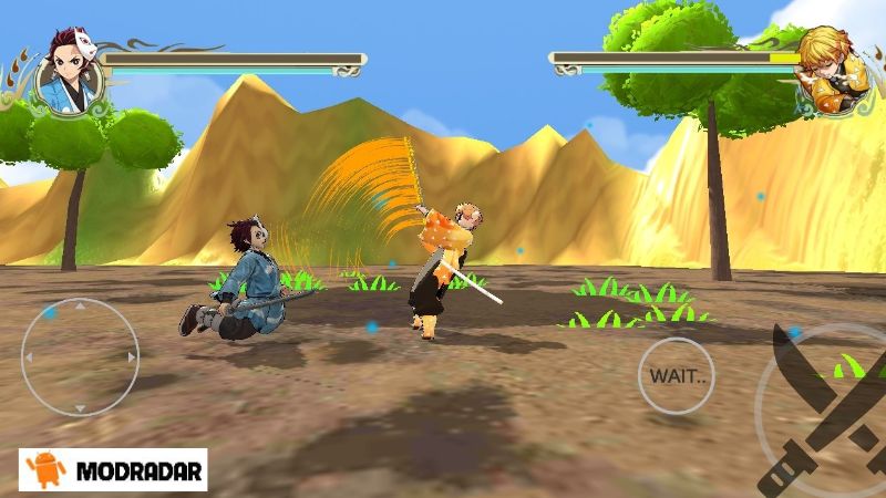 Kimetsu Fight - Demon Slayer mod