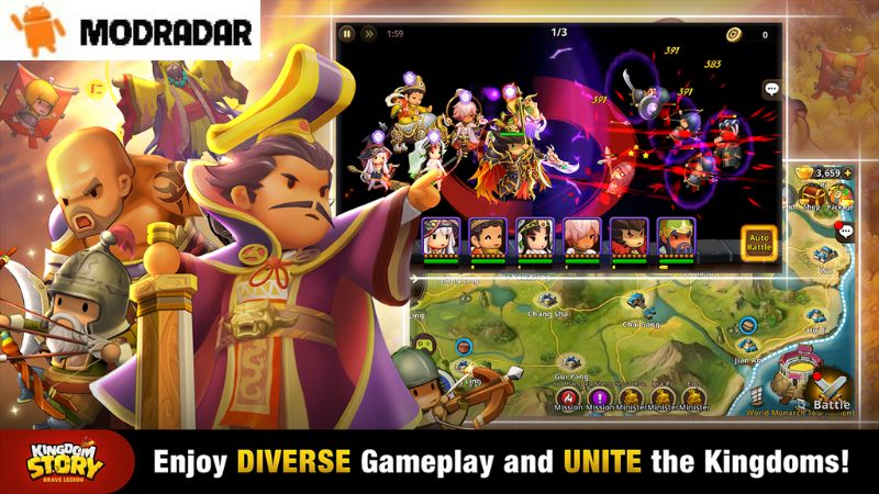 Kingdom Story Mod Build a mighty squad in Kingdom Story Mod