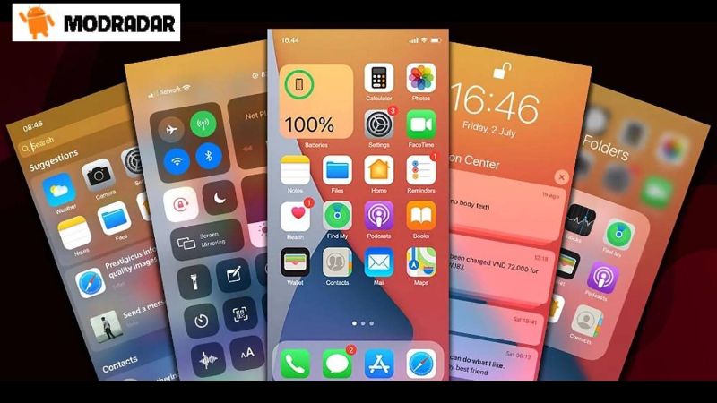 Launcher iOS 16 Mod Cara menggunakan aplikasi Launcher iOS 16 Mod
