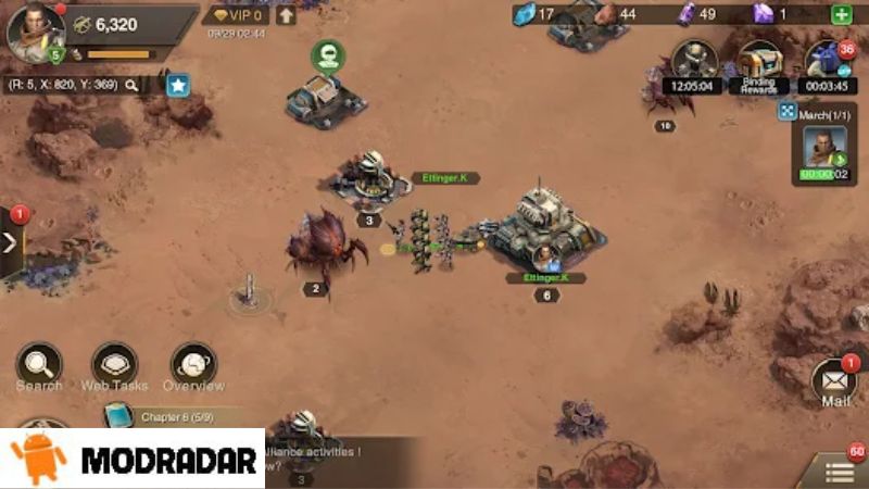 Marsaction: Infinite Ambition Apk Lựa chọn thú vị trong game Marsaction: Infinite Ambition Apk
