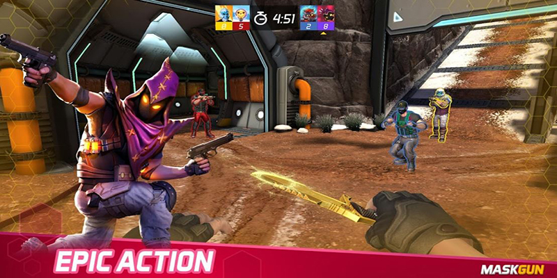 game maskgun mod apk
