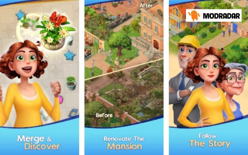 Merge Mansion 2 - Merge Mansion mod 22.10.01 (Unlimited Coins) Merge Mansion 2 - Merge Mansion mod 22.10.01 (Unlimited Coins)
