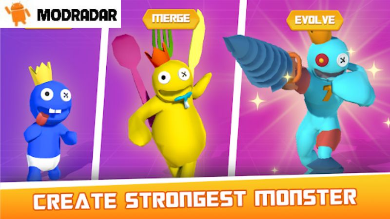 Merge Rainbow: 3D Run Mod Apk