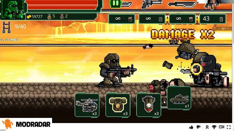 Metal Guns Fury 3 - Metal Guns Fury mod 17 (Vô Hạn Tiền)