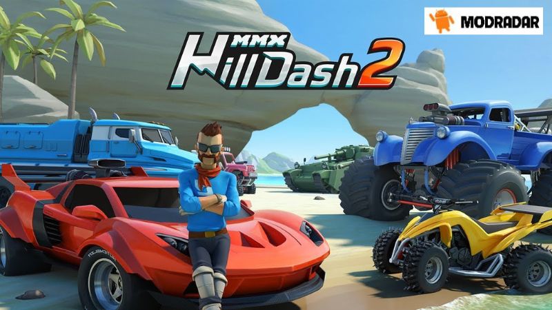 MMX Hill Dash 2 Mod Apk MMX Hill Dash 2 Mod Apk