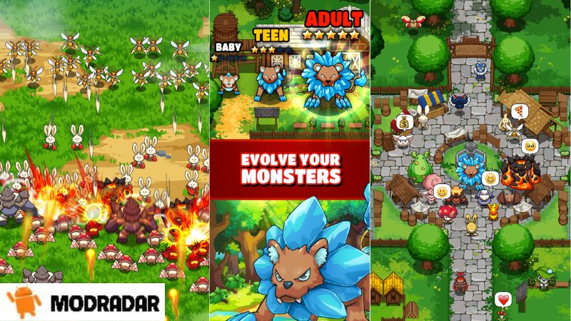 Monster War Battle Simulator 2 - Monster War - Battle Simulator mod v1.3.7 (Vô Hạn Tiền, Mục)