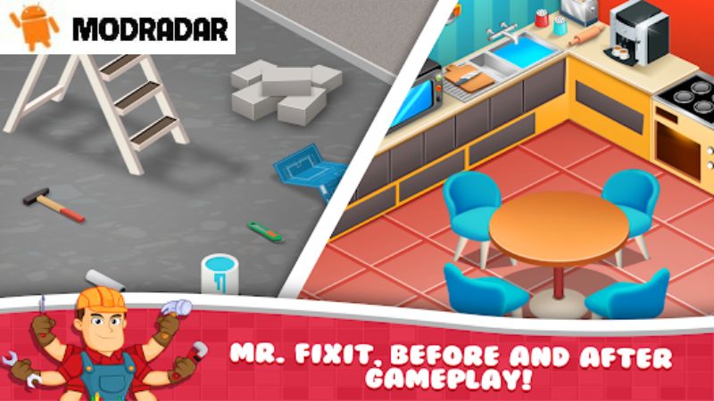 Mr. Fix it - Home Restore Game Mod Introduction about Mr. Fix it - Home Restore Game Mod