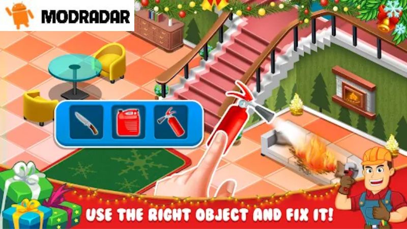 Mr. Fix it - Home Restore Game Mod Exciting rewards in Mr. Fix it - Home Restore Game Mod
