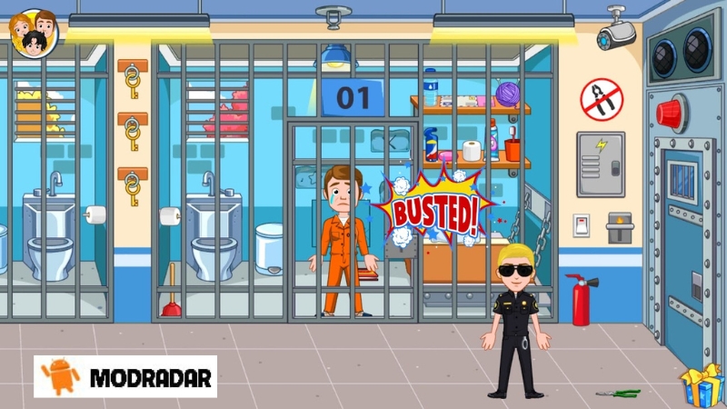 My City: Jail House Mod Advantages that My City: Jail House Mod owns