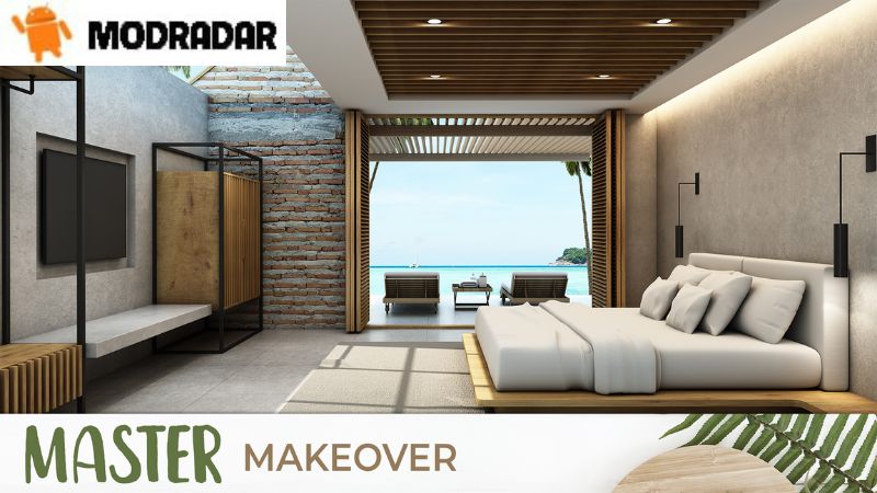 Change the room in My Home Makeover Design: Games Mod