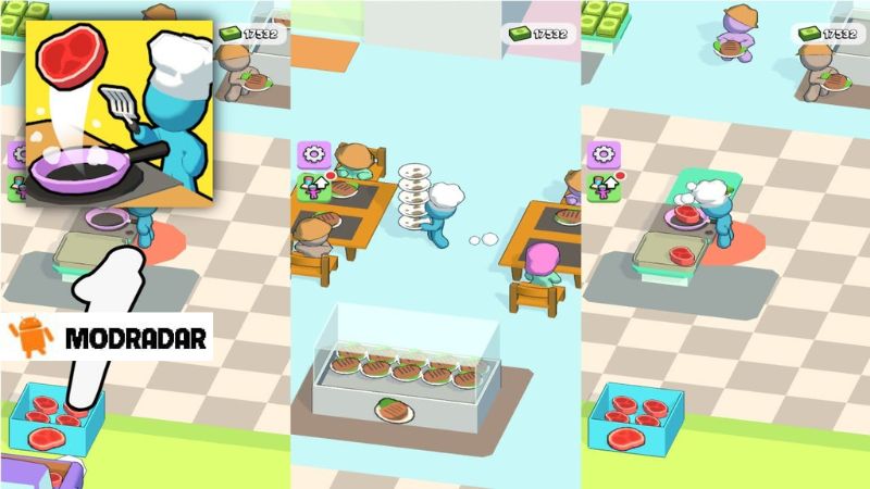 My Mini Kitchen Mod Practice and cook many new recipes with My Mini Kitchen Mod
