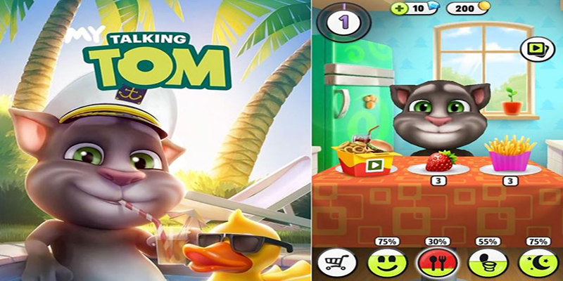 My Talking Tom mod Traveling With Tom