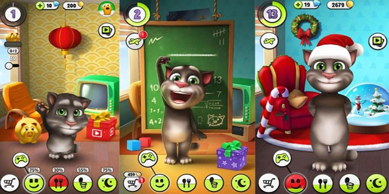 My Talking Tom mod Care For Tom