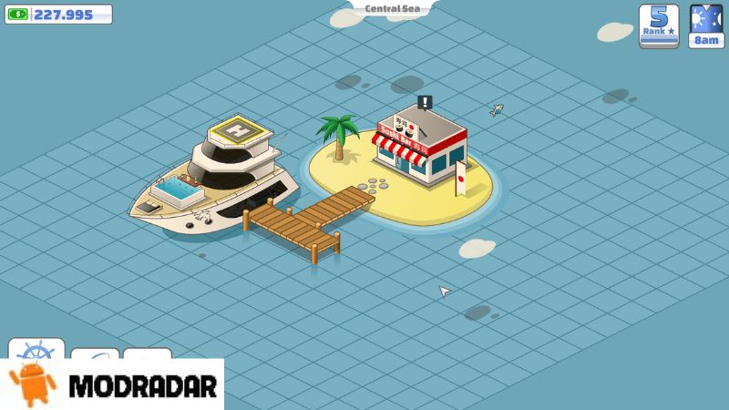 Đồ họa thú vị trong trò chơi Nautical Life Mod