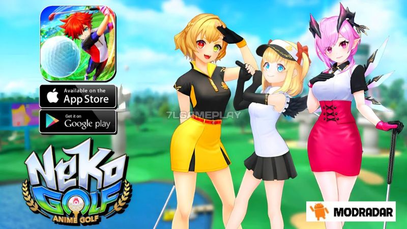 NEKO GOLF - Anime GOLF APK Advantages that NEKO GOLF - Anime GOLF APK owns