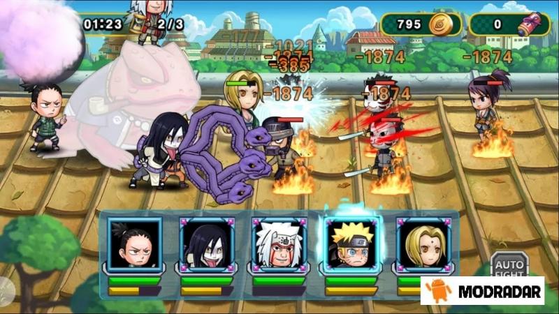 Ninja Rebirth - Monster Legend Mod Exciting events in Ninja Rebirth - Monster Legend Mod