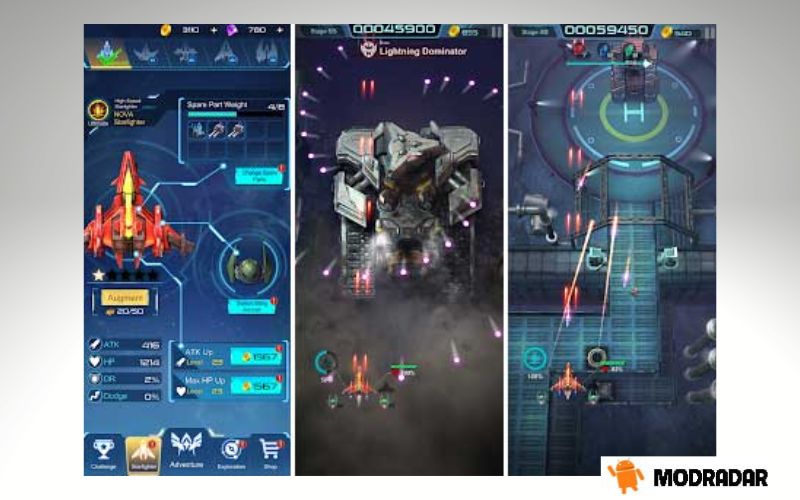 Keunggulan transenden yang dimiliki NOVA: Fantasy Airforce 2050 APK