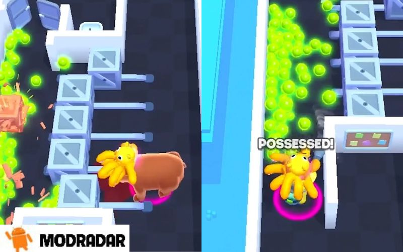 Tạo hình vui nhộn của game Octopus Escape Mod