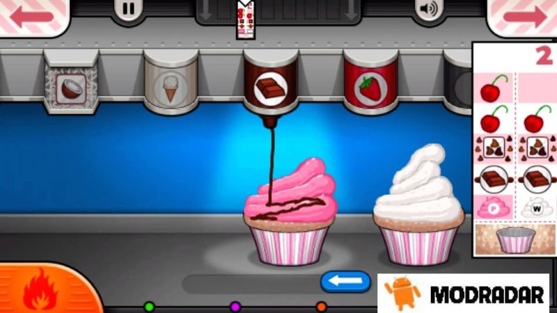 Hướng dẫn chi tiết cách chơi Papa's Cupcakeria To Go! APK 