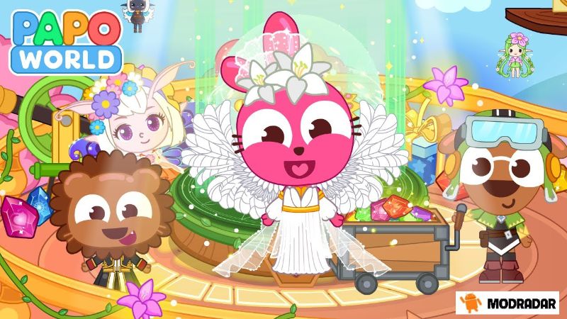 Những ưu điểm mà Papo Town Fairy Princess APK sở hữu