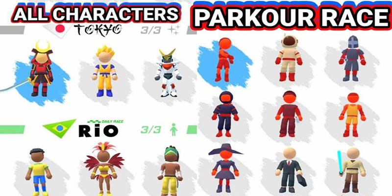 Parkour Race Mod Parkour Race Mod