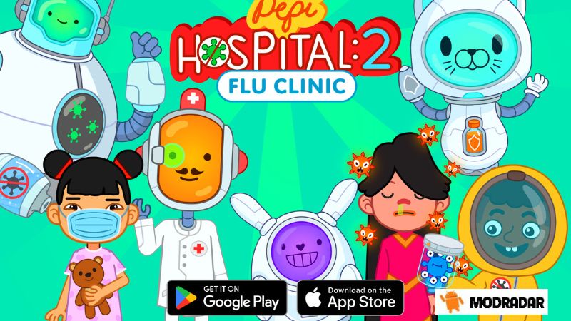 Pepi Hospital 2 Flu Clinic 2 - Pepi Hospital 2: Flu Clinic mod 1.9.9 (Đã mở khóa tất cả nội dung)