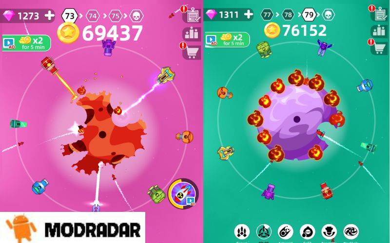 Planet Smash mod Planet Smash mod