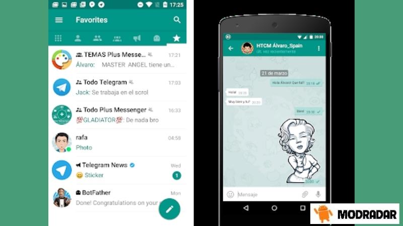 Plus Messenger Mod The advantages that Plus Messenger Mod possesses