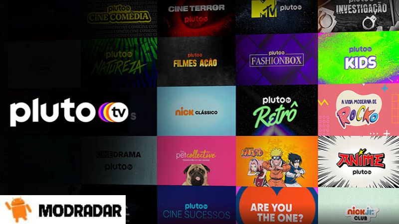 Tính hệ thống cao tại ứng dụng Pluto TV Mod