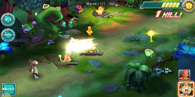 Poke Đại Chiến mod Diverse Pet collection, free to collect