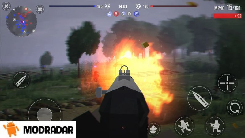 Polyfield 2 - Polyfield mod 0.6.0 (Vô hạn đạn)