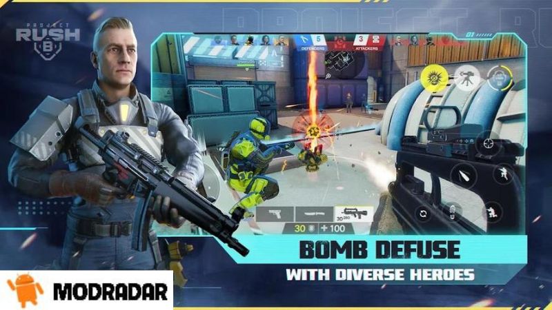 Pengantar tentang game Project RushB Apk