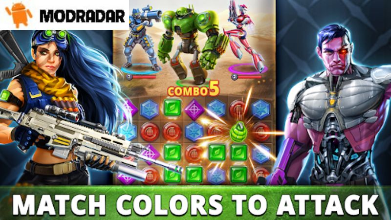 Puzzle Combat Match 3 RPG 3 - Puzzle Combat: Match-3 RPG mod v52.2.0 (Unlimited Money)