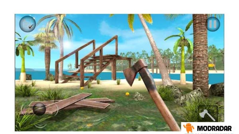 Raft Island Forest Survival mod 