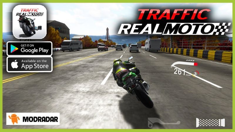 Real Moto Traffic APK Cảm giác “đua” rất cuốn trong Real Moto Traffic APK