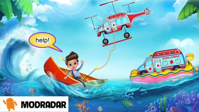 Robo Rescue Apk Grafik yang mengesankan dari Robo Rescue Apk