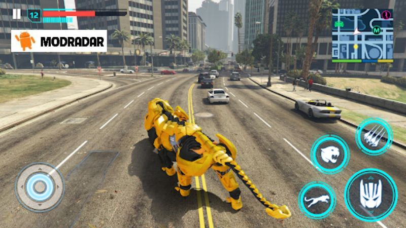 Lối chơi trong Robot Game, Transformers Robot APK 