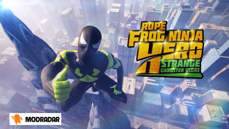 Rope Frog Ninja Hero - Rope Frog Ninja Hero mod v2.8.2 (Unlimited Money, Mega Menu) Rope Frog Ninja Hero - Rope Frog Ninja Hero mod v2.8.2 (Unlimited Money, Mega Menu)