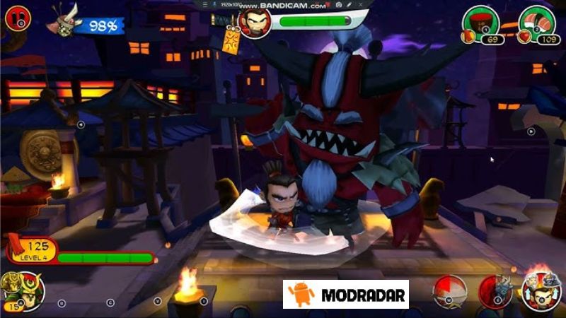 Samurai vs Zombie Defense 2 APK The advantages that Samurai vs Zombie Defense 2 APK possesses
