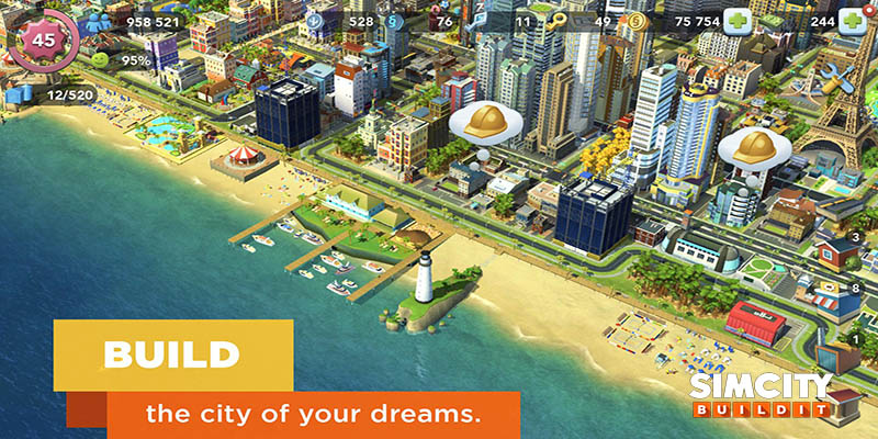 SimCity BuildIt Mod Apk Định hình thành phố của bạn một cách hợp lý trong SimCity BuildIt Mod Apk