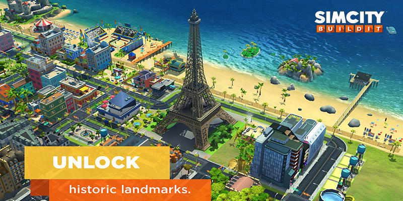 SimCity BuildIt Mod Apk Đồ họa và Thiết kế trong SimCity BuildIt Mod Apk