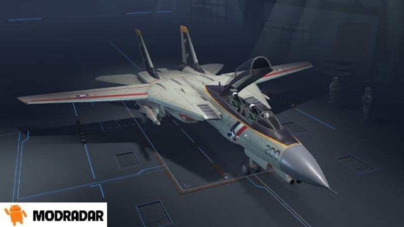 Sky Warriors Mod Airplane model of the game Sky Warriors Mod