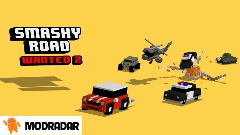 Smashy Road: Wanted 2 Mod Giới thiệu về trò chơi Smashy Road: Wanted 2 Mod