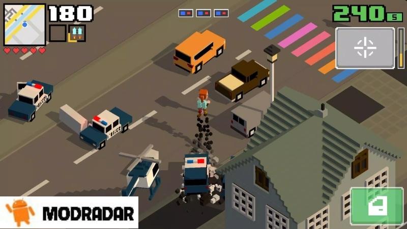 Smashy Road: Wanted 2 Mod Cách chơi thú vị của tựa game Smashy Road: Wanted 2 Mod