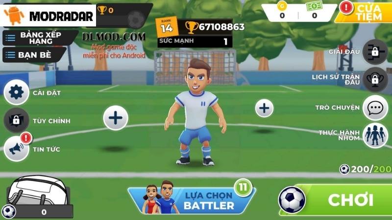 Soccer Battle 1 - Soccer Battle mod v1.50.4 (Unlimited Money, Unlocked Characters)